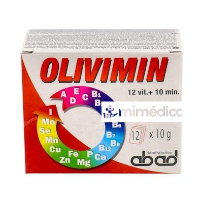 OLIVIMIN VIT+MINE (IROVITON) 12SBRS KILUVA - ABAD