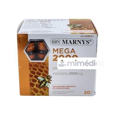 JALEA REAL MEGA 2000MG 20VIALES MARNYS