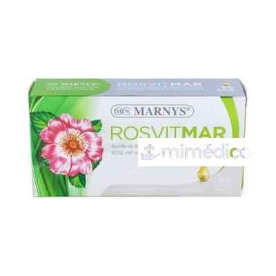 ROSVITMAR ACEITE DE ROSA MOSQUETA 60PERLAS MARNYS