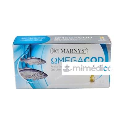 ACEITE DE HIGADO DE BACALAO 60PERLAS MARNYS