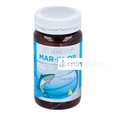 MAR IN OIL (ACEITE DE SALMON 500MG) 150PERLAS MARNYS