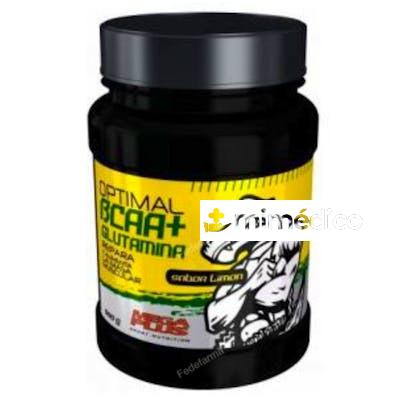 BCAA+GLUTAMINA MANDARINA-LIMON 600GR. MEGA PLUS