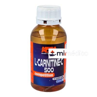 CARNITINE FAT BURNER DRINK 500ML. MEGA PLUS
