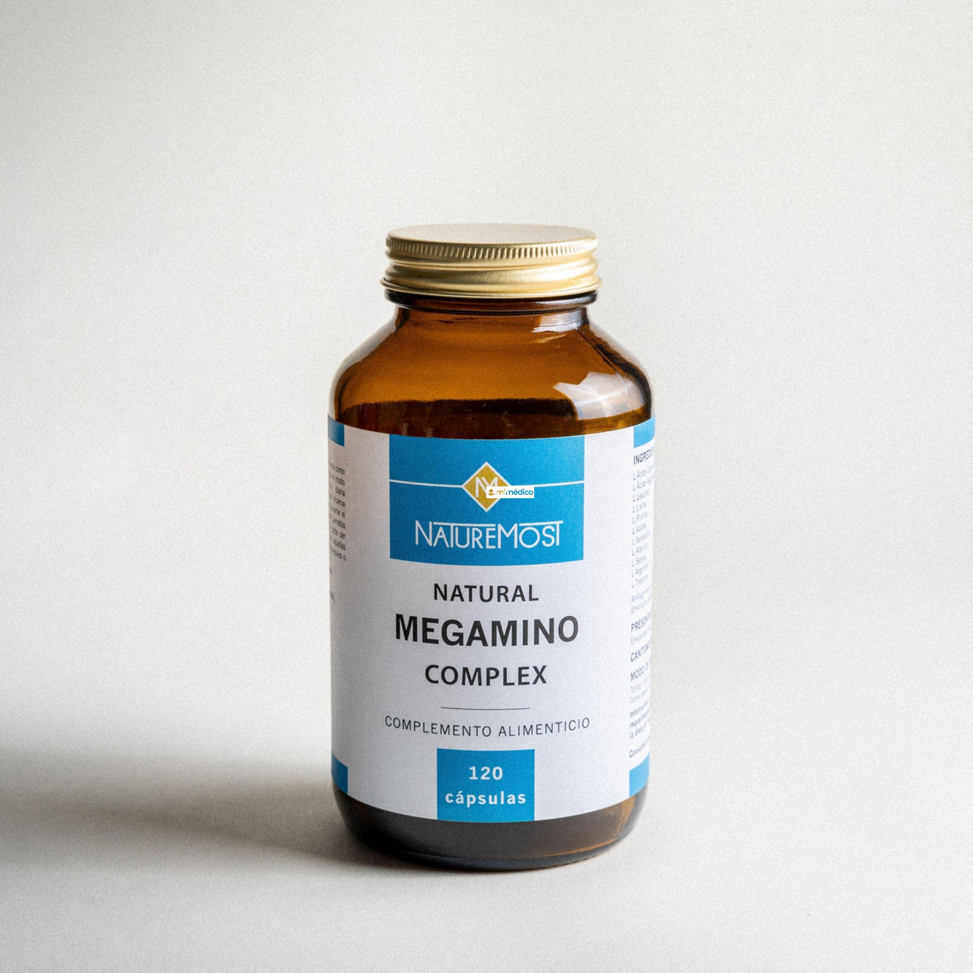 NATURAL MEGAMINO COMPLEX - 120 CAPS - NATUREMOST