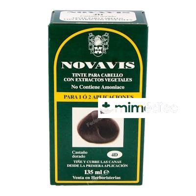 TINTE NOVAVIS 4D CASTANO DORADO 120ML. NOVAVIS