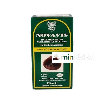 TINTE NOVAVIS 4R CASTANO COBRIZO 120ML. NOVAVIS