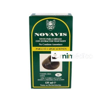 TINTE NOVAVIS 5C CASTANO CLARO CENIZA 120ML. NOVAVIS