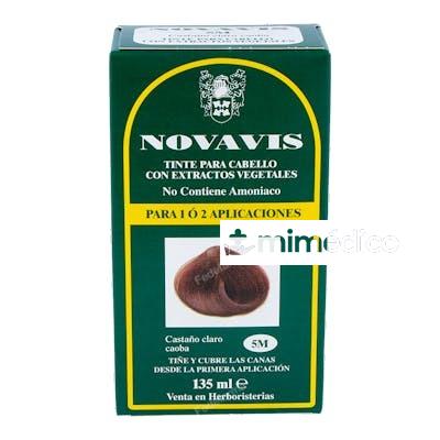 TINTE NOVAVIS 5M CASTANO CLARO CAOBA 120ML. NOVAVIS