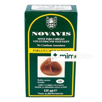 TINTE NOVAVIS 6D RUBIO OSCURO DORADO 120ML. NOVAVIS