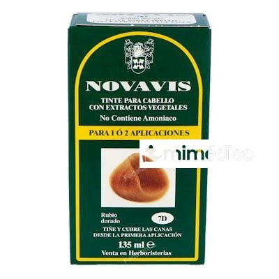 TINTE NOVAVIS 7D RUBIO DORADO 120ML. NOVAVIS