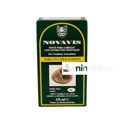 TINTE NOVAVIS 8C RUBIO CLARO CENIZA 120ML. NOVAVIS