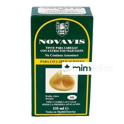 TINTE NOVAVIS 8D RUBIO CLARO DORADO 120ML. NOVAVIS