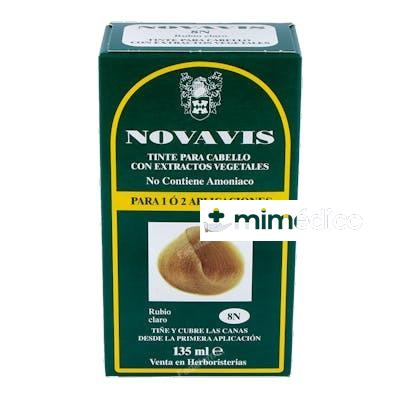 TINTE NOVAVIS 8N RUBIO CLARO 120ML. NOVAVIS