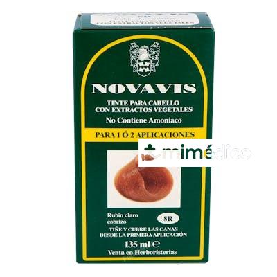 TINTE NOVAVIS 8R RUBIO CLARO COBRIZO 120ML. NOVAVIS