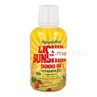 VITAMINA D3 LIQUID SUNSHINE 473ML. NATURES PLUS