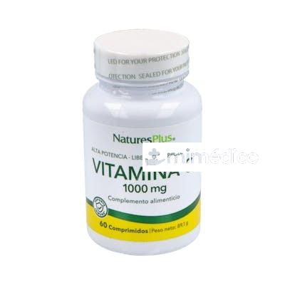 VIT. C 1000MG + ESCARAMUJO (ACCION RET.) 60COMP. NATURES PLUS