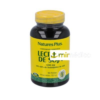 LECITINA DE SOJA 1200MG. 90 PERLAS NATURES PLUS