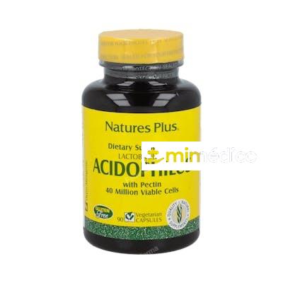 ACIDOPHILUS 90 CAP. NATURES PLUS
