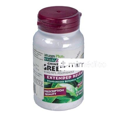 TE VERDE CHINO (CHINESSE GREEN TEA) 30COMP. NATURES PLUS