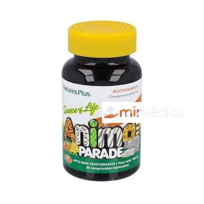 ANIMAL PARADE MULTIV. NARANJA 60COMP. MASTICABLE NATURES PLUS