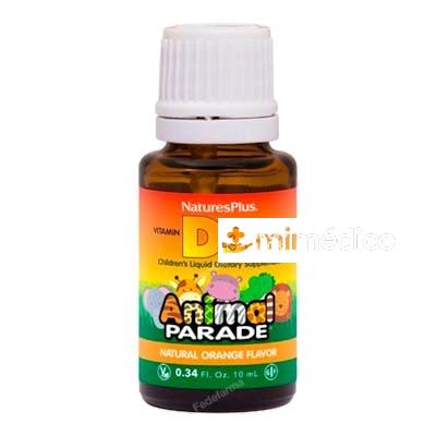 ANIMAL PARADE VIT.D3 GOTAS 10ML. NATURES PLUS