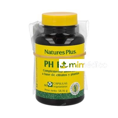PH BASIC (CORRECTOR DEL TERRENO ACIDO) 60 CAP. NATURES PLUS
