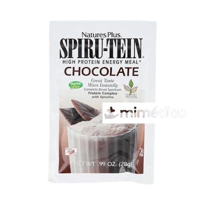 SPIRU-TEIN  CHOCOLATE 28GR.SBRS. NATURES PLUS