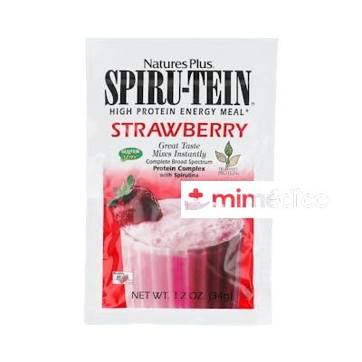 SPIRU-TEIN  FRESA 34GR.SBRS. NATURES PLUS