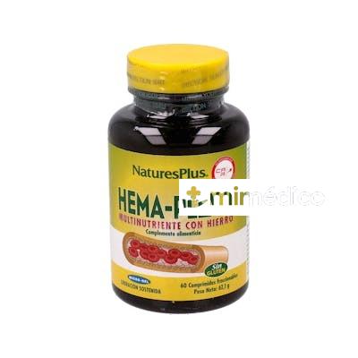 HEMA-PLEX II (ACCION RETARDADA) 60 COMP. NATURES PLUS