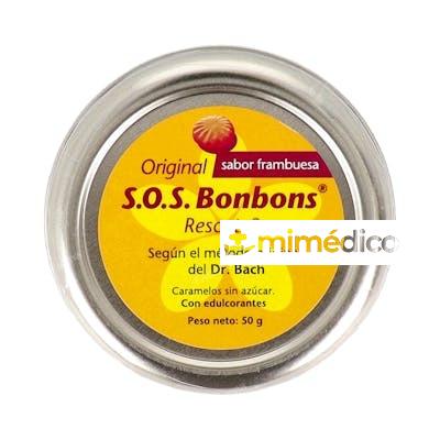 SOS FLORES DE BACH BOMBONS CARAMELOS LATA 50GR. NATURES PLUS