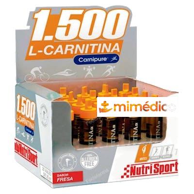 L CARNITINA 1500 NARANJA 20AMP NUTRISPORT