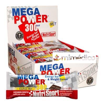 MEGAPOWER BARRITAS CHOCOLATE 12UDS. NUTRISPORT