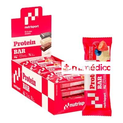 BARRITA PROTEICA RED-BERRIES 24UNID. NUTRISPORT