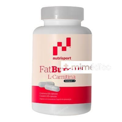 L-CARNITINA FAT BURNERS 105CAPS. NUTRISPORT