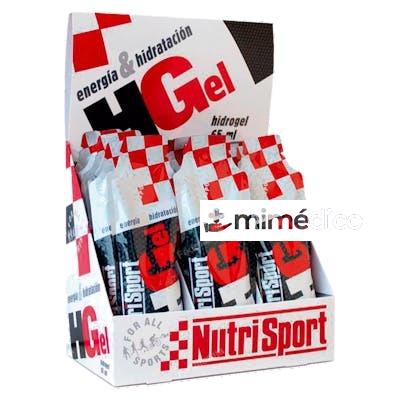 HGEL FRESA SIN CAFEINA CAJA 18UNID. NUTRISPORT