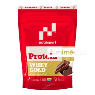 WHEY GOLD PROTEIN CHOCOLATE BOLSA 500GR. NUTRISPORT