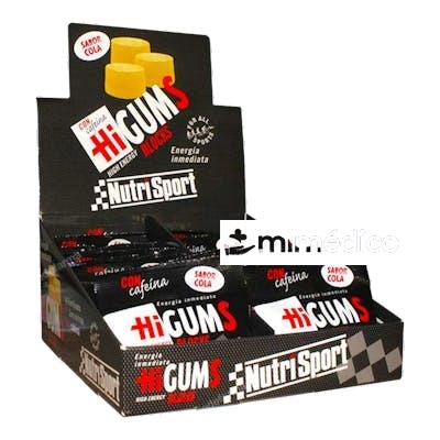 HIGUMS SABOR CITRICO CON CAFEINA EXPOSITOR 20BOLSA NUTRISPORT