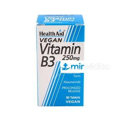 VIT B3 NIACINAMIDA 90COMP. HEALTH AID HEALTH AID