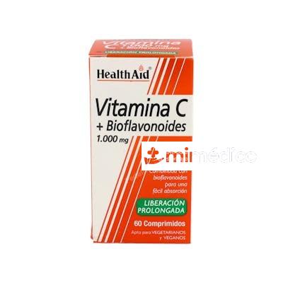 VIT C + BIOFLAVONOIDES 60COMP. HEALTH AID HEALTH AID