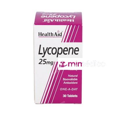 LICOPENO 25MG. 30COMP. HEALTH AID HEALTH AID