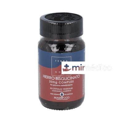 HIERRO BISGLICINATO 20MG. 50VCAP. TERRANOVA