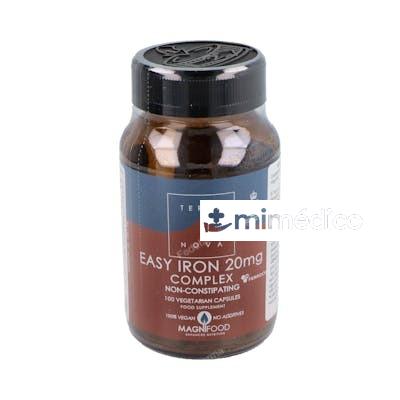 HIERRO BISGLICINATO 20MG. 100VCAP. TERRANOVA