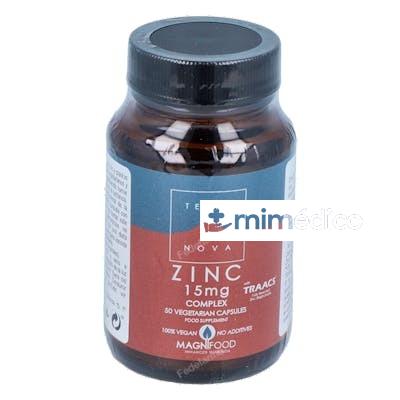 ZINC 15MG.COMPLEX 50VCAP. TERRANOVA