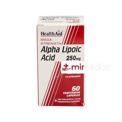 ACIDO ALPHALIPOICO 60CAP. HEALTH AID HEALTH AID