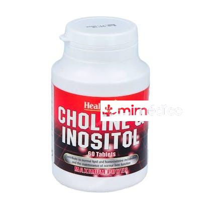COLINA/INOSITOL 250/250MG. 60COMP. HEALTH AID HEALTH AID