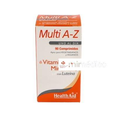 MULTIVIT & MINERALS A TO Z 90COMP. HEALTH AID HEALTH AID