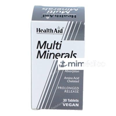 MULTIMINERALES 30COMP. HEALTH AID HEALTH AID