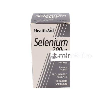 SELENIUM 200MCG. 60COMP. HEALTH AID HEALTH AID