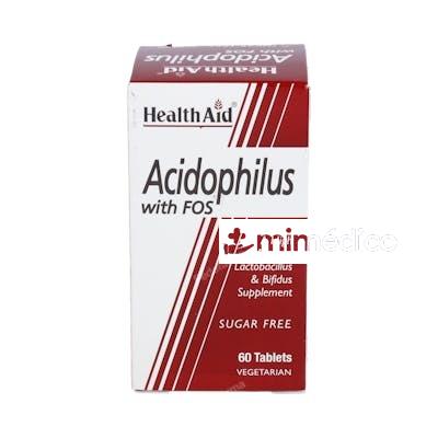 ACIDOPHILUS MEGA POTENCY WITH FOS 60COMP. HEALTH AID