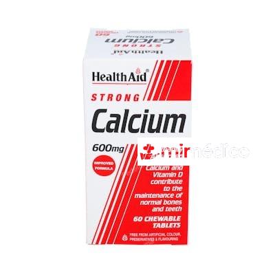 CALCIO 600MG. 60COMP. MAST. HEALTH AID HEALTH AID